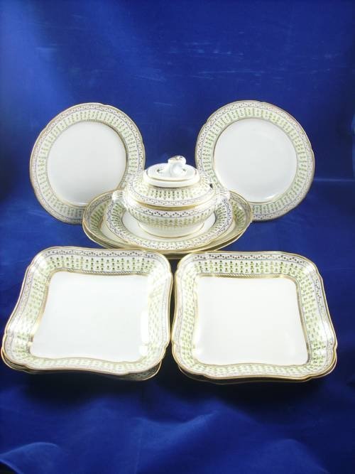 19th C Dessert Service